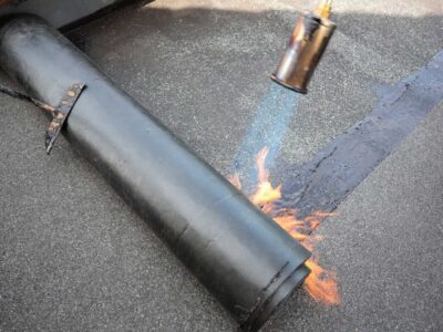 Felt flat roofing repairs in Dorset
