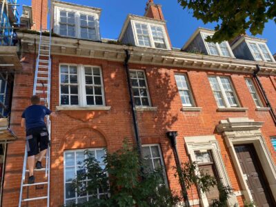 Roof damage assessment in Dorset